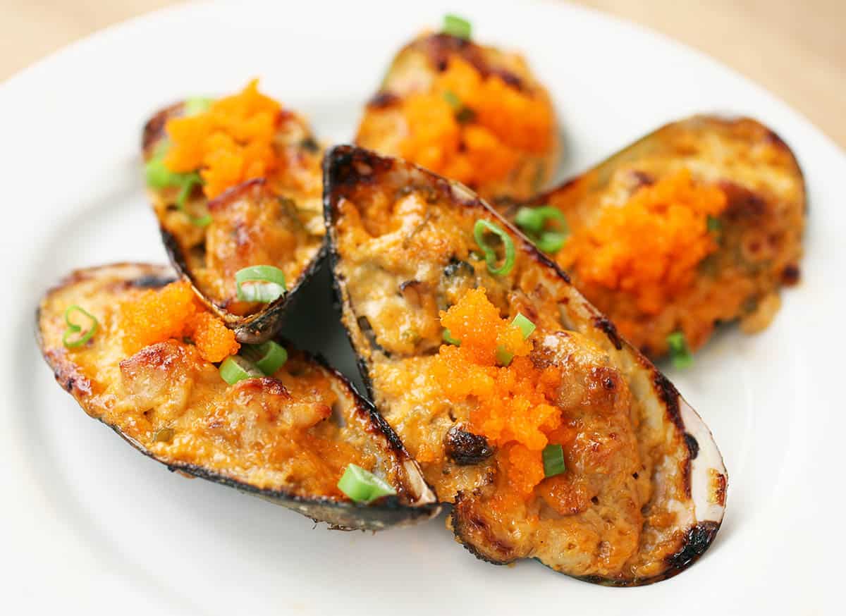 Japanese Baked Dynamite Mussels Recipe So Easy!