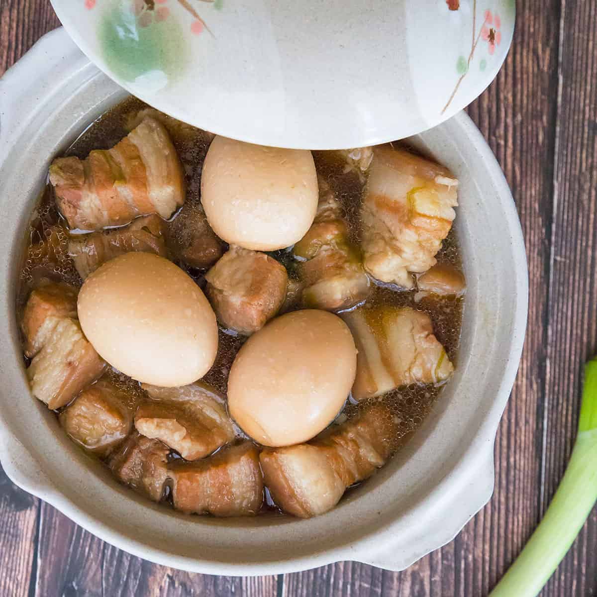 Thit Kho Recipe Vietnamese Braised Pork Belly with Eggs