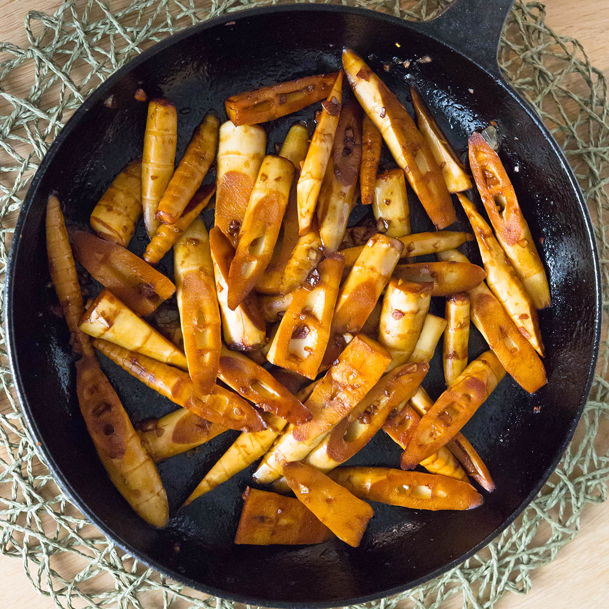 Quick Braised Bamboo Shoots Recipe